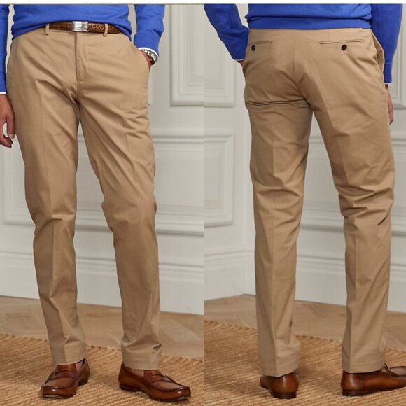 Polo Ralph Lauren Tan Classic Fit Chinos size 36 X 34 - Picture 1 of 10